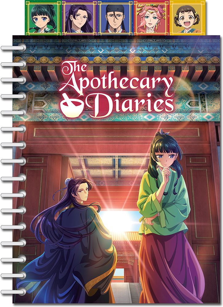 The Apothecary Diaries - S1 | Main Characters | Tabbed Notebook