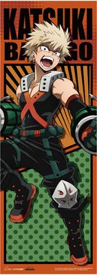 MY HERO ACADEMIA - BAKUGO BATTLE SUIT HUMAN SIZE WALL SCROLL