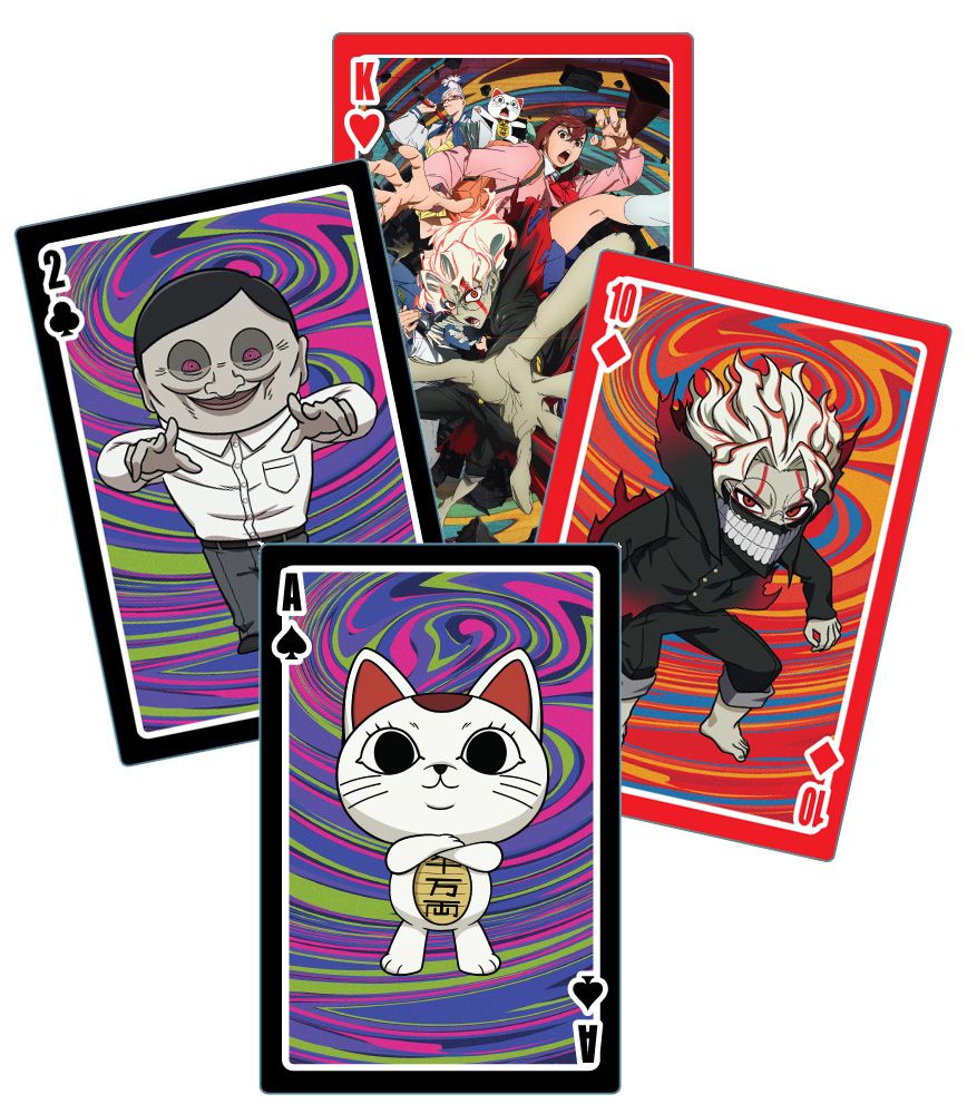 Dandadan | Main Characters (Chibi Forms) | Playing Cards