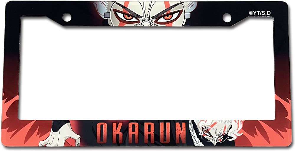 Dandadan | Okarun/Ken Takakura (Turbo Granny Form) | License Plate Frame