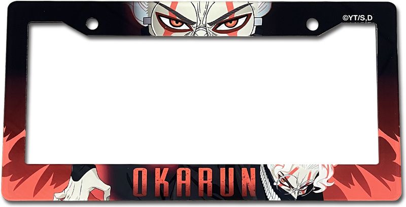 Dandadan | Okarun/Ken Takakura (Turbo Granny Form) | License Plate Frame