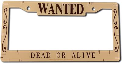 One Piece | Wanted Poster | License Plate Frame