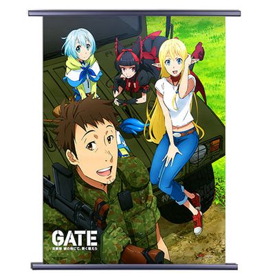 Gate | Main Characters | Wall Scroll