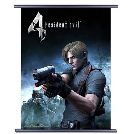 Resident Evil 4 | Cover Art - PS2 Ver. | Wall Scroll Resident Evil 4 | Cover Art - PS2 Ver. | Wall Scroll