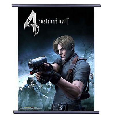 Resident Evil 4 | Cover Art - PS2 Ver. | Wall Scroll