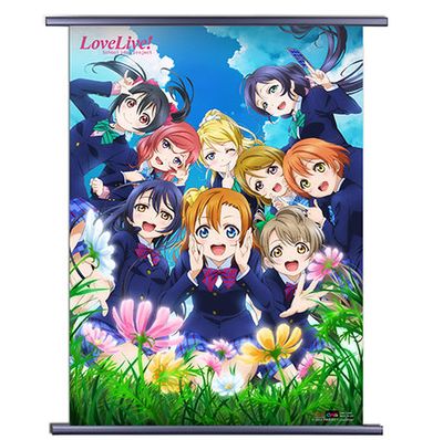 Love Live School Idol Project | Main Characters | Wall Scroll