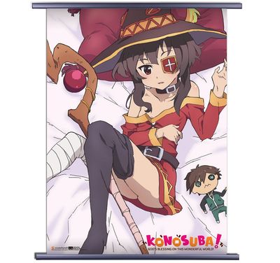 Konosuba | Megumin - Laying In Bed | Wall Scroll