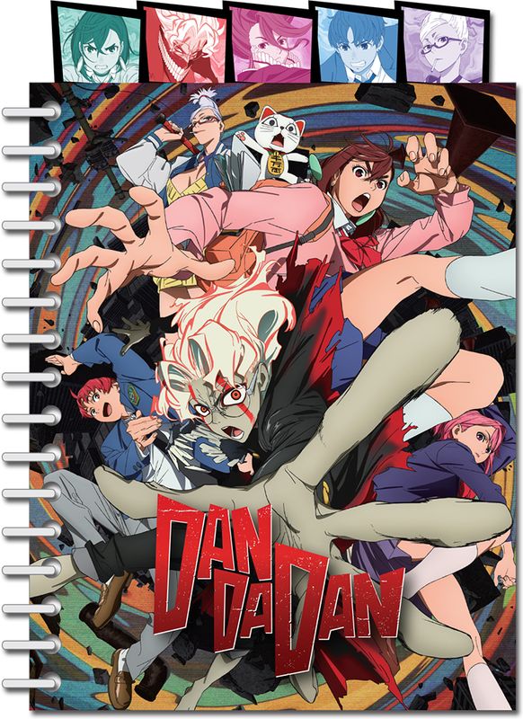 Dandadan | Main Characters | Tabbed Notebook