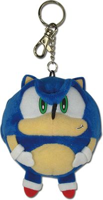 Sonic | Sonic The Hedgehog | Ball Plush Keychain