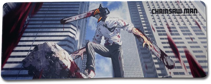 Chainsaw Man | Denji (Hybrid Form) - Key Visual | Desk Mat