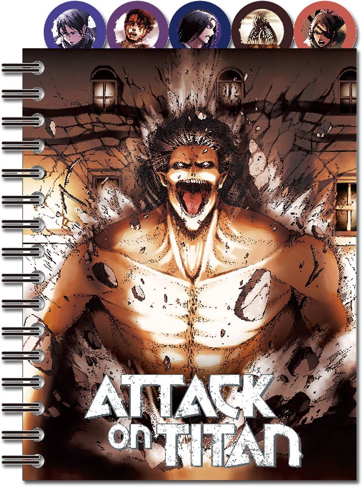 Attack On Titan - Manga | Vol. 25 - Cover Art | Tabbed Notebook