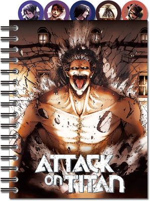 Attack On Titan - Manga | Vol. 25 - Cover Art | Tabbed Notebook