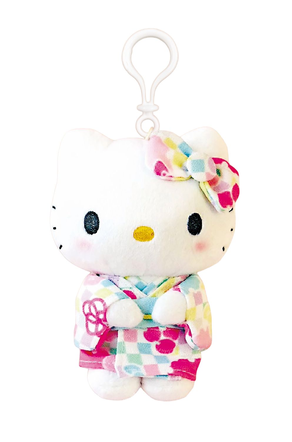 Hello Kitty | Hello Kitty - Pastel Yukata | Plush Keychain