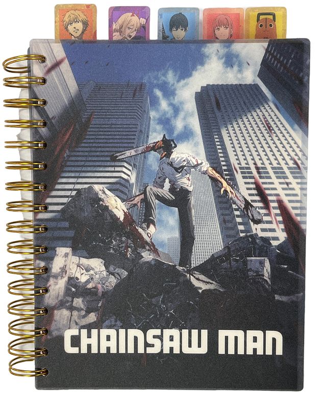 Chainsaw Man | Chainsaw Man | Tabbed Notebook
