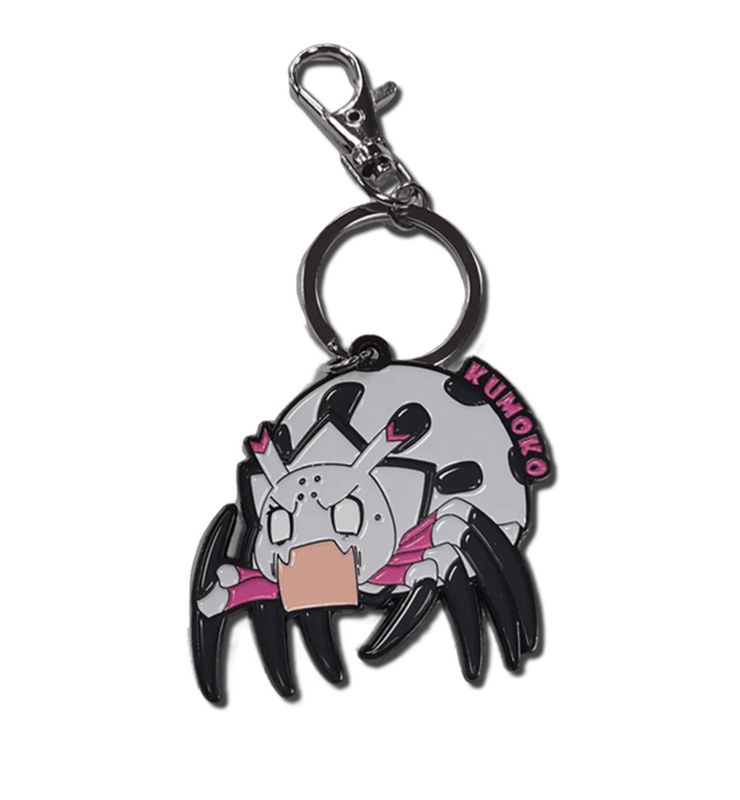 So I'm A Spider So What | Kumoko - Angry | Metal Keychain