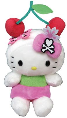 Hello Kitty - Mascot Plush Cherry Tokidoki Kt