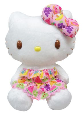 Hello Kitty - 12 In Plush Fruit Kt Hello Kitty - 12 In Plush Fruit Kt