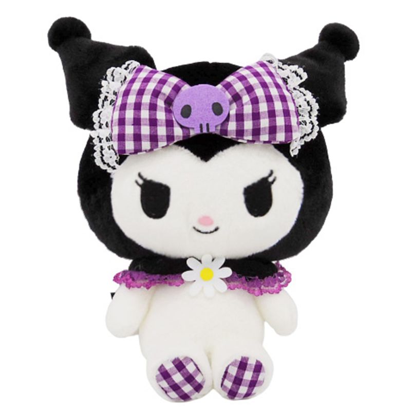 Hello Kitty - 9 In Plush W/Wing Gingham Ku