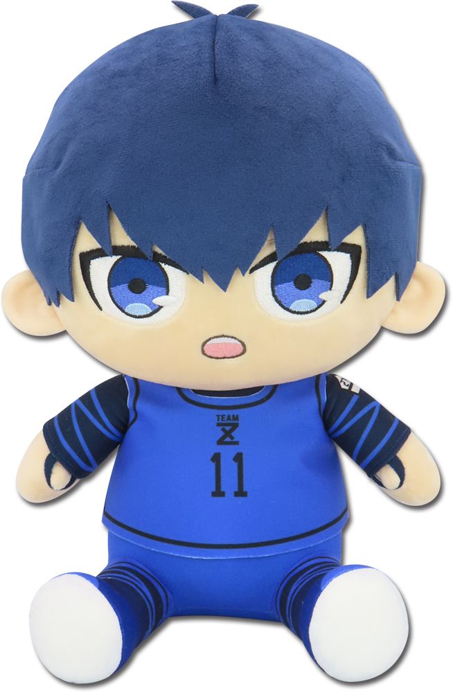 Blue Lock (Manga) | Isagi Yoichi - Team Z Uniform | 12'' Sitting Plush