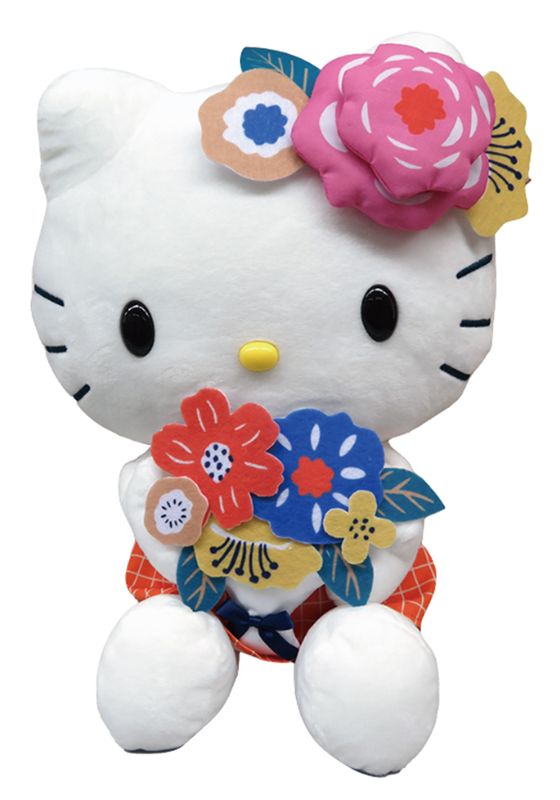 Hello Kitty - 12 In Plush Flower Kt