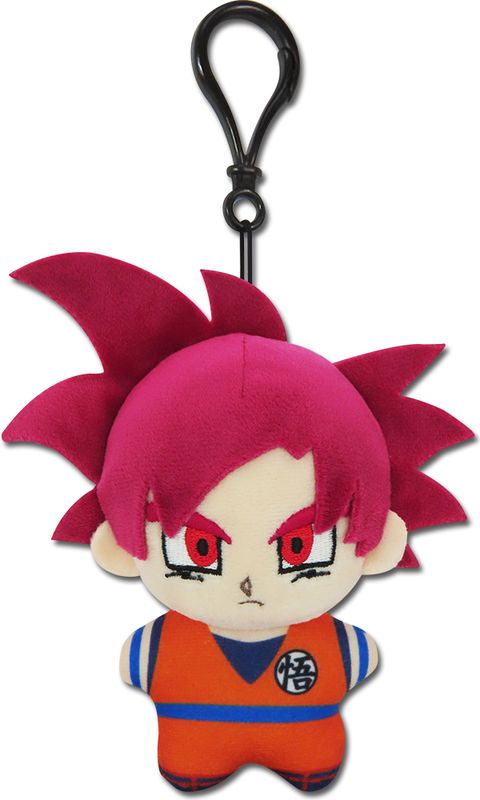 Dragon Ball Super | Goku Son (Super Saiyan God Form) | 4'' Starfish Plush
