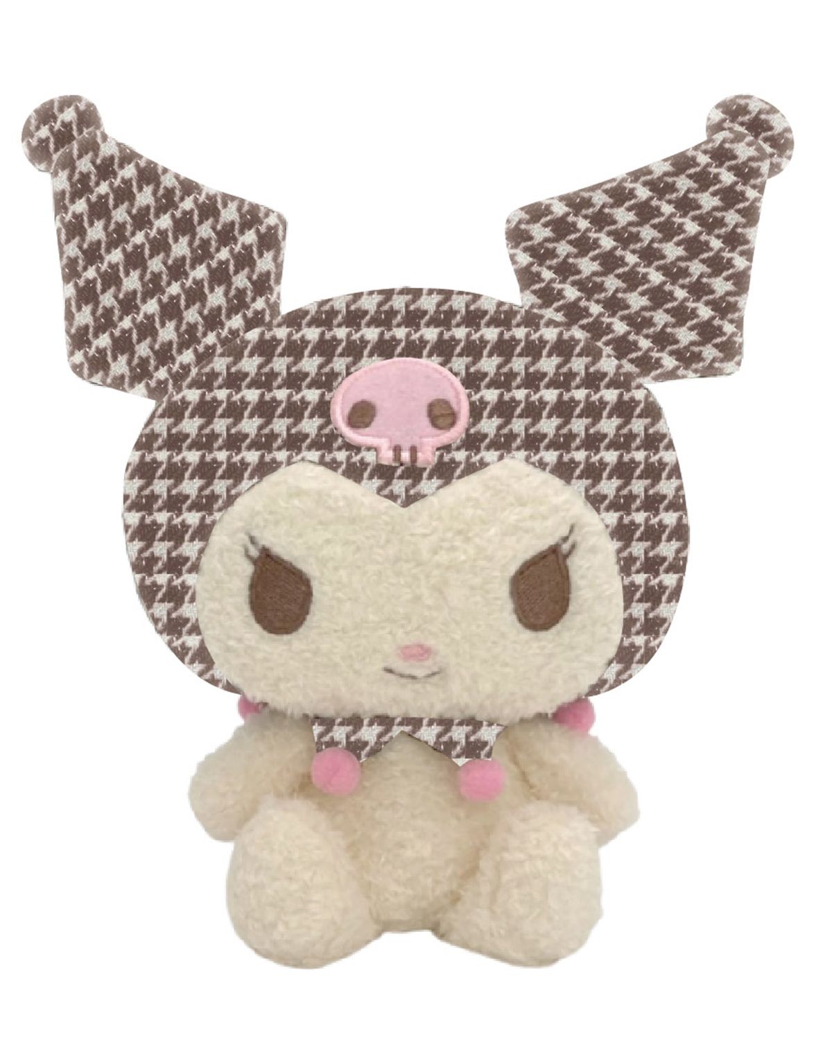 Hello Kitty - 7 In Plush Ku Houndstooth