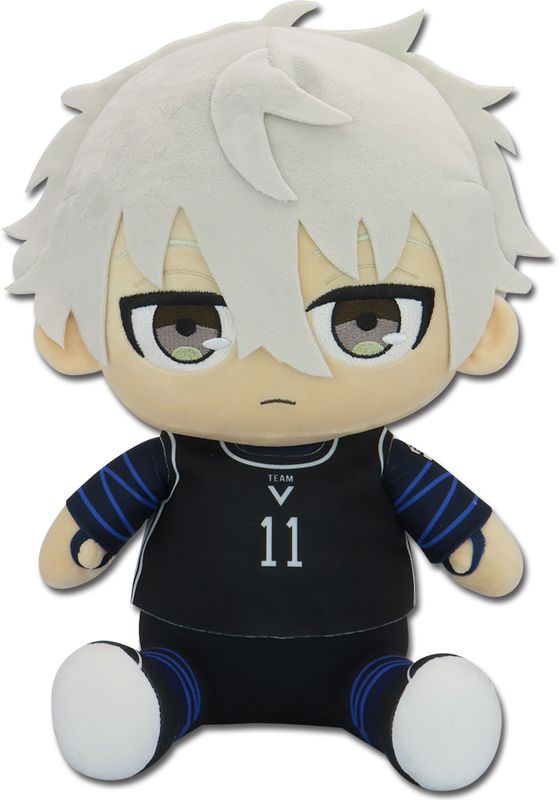 Blue Lock (Manga) | Nagi Seishiro - Team V Uniform | 12'' Sitting Plush