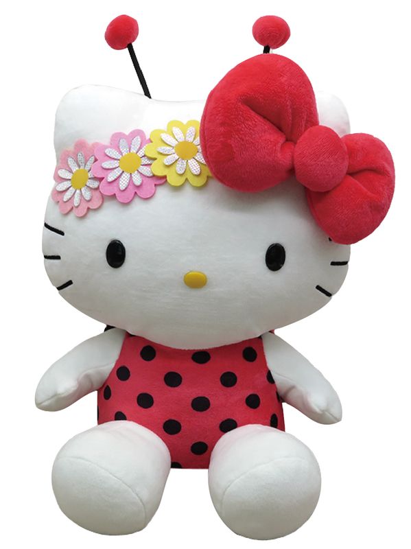 Hello Kitty - 12 In Plush Ladybug Kt