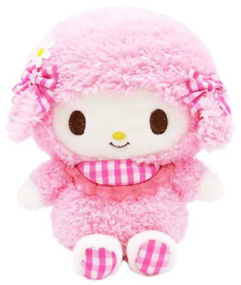 Hello Kitty - 8 In Plush W/Wing Gingham Mp