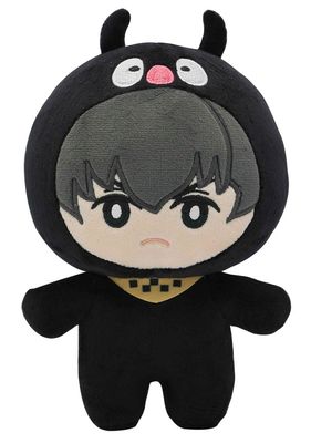 Ranma One-Half | Ryoga Hibiki (Chibi) - Black Pig Kigurumi | 6'' Plush