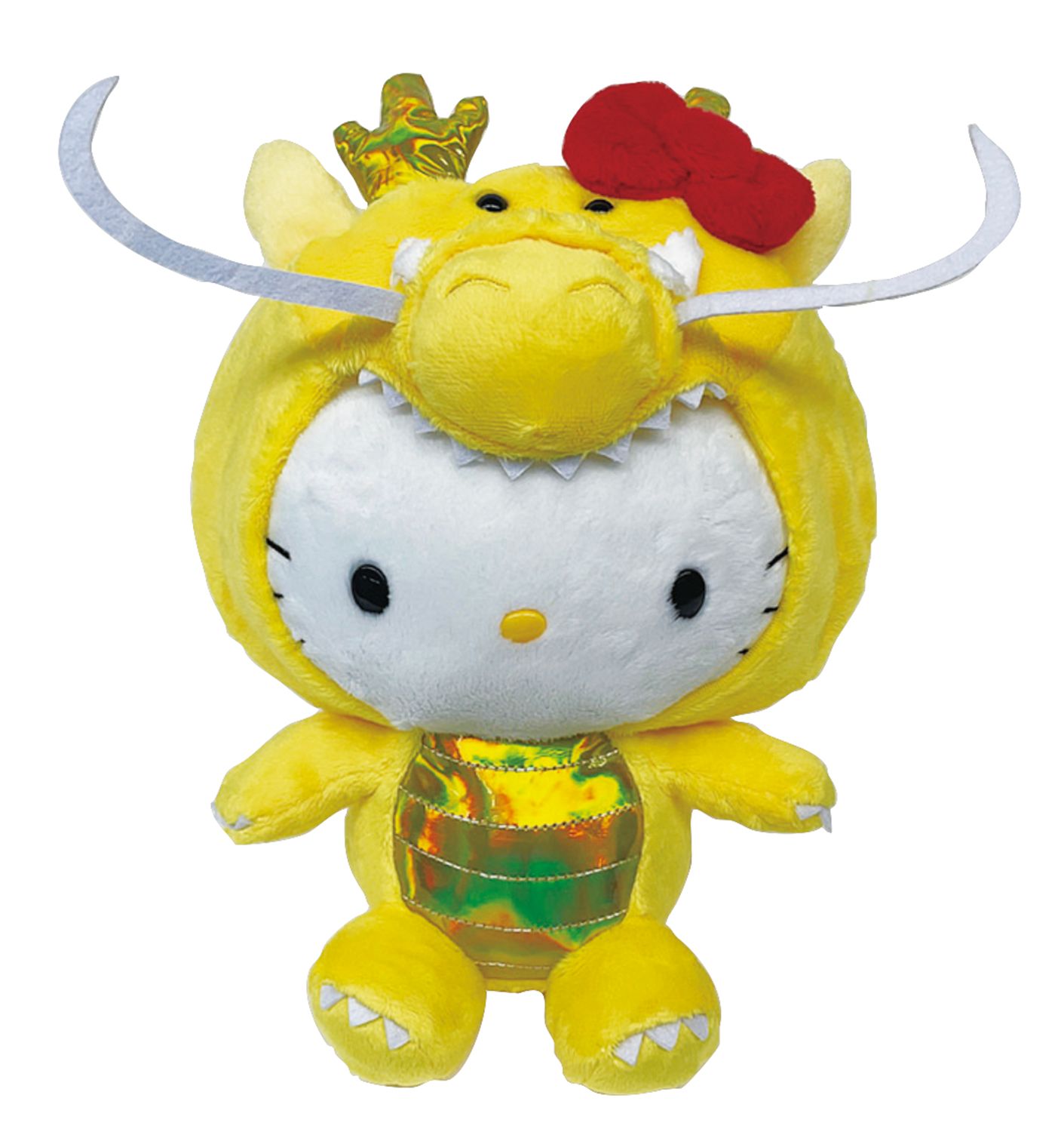 Hello Kitty - 10 In Plush Yellow Dragon Kt