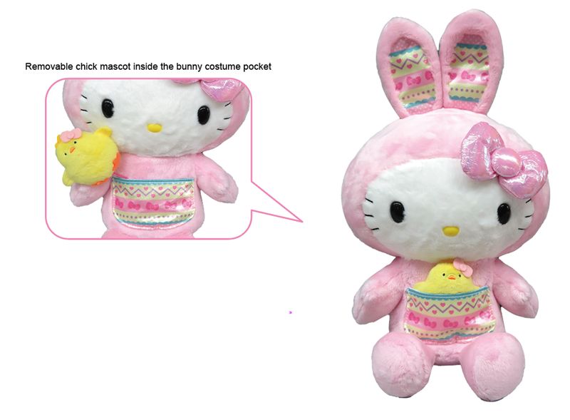 Hello Kitty - 10 In Plush Rabbit Kt