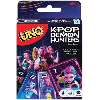 KPop Demon Hunters | Main Characters | UNO Card Deck KPop Demon Hunters | Main Characters | UNO Card Deck