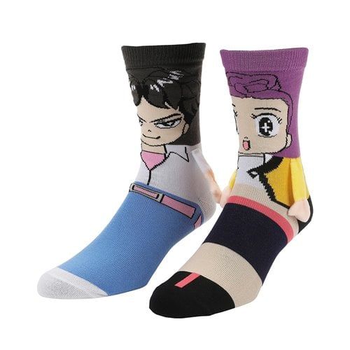 KPop Demon Hunters | Rumi & Jinu - Holding Hands | Women's Magnetic Crew Socks