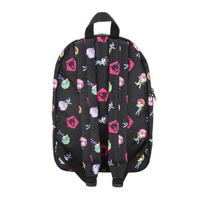 KPop Demon Hunters | Saja Boys Members (Chibi) | 16.5'' Black Mini-Backpack