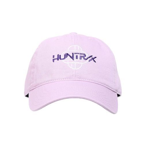 KPop Demon Hunters | Huntrix Logo (White & Purple) | Pink Hat