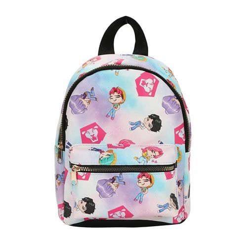 KPop Demon Hunters | Saja Boys Members (Chibi) | 11.5'' Mini-Backpack