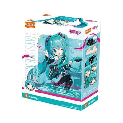 Vocaloid: Hatsune Miku | Hatsune Miku - DaaLaMode Serendipity Series | 5'' 77-Pc Blokees Model Figure Set