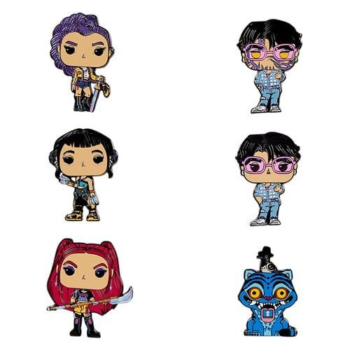KPop Demon Hunters | Huntrix Members, Jinu, or Derpy & Sussie  | 1.5'' Pin Blind Box