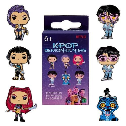 KPop Demon Hunters | Huntrix Members, Jinu, or Derpy & Sussie  | 1.5'' Pin Blind Box
