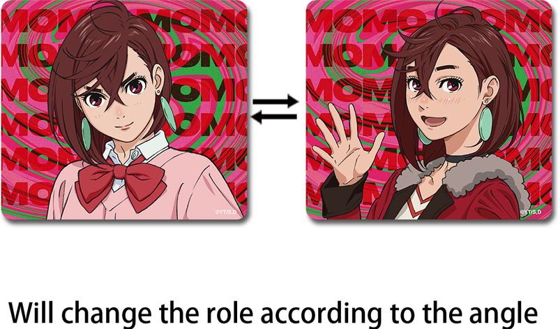 Dan Da Dan | Momo Ayase | Lenticular Car Decal