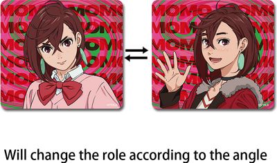 Dan Da Dan | Momo Ayase | Lenticular Car Decal