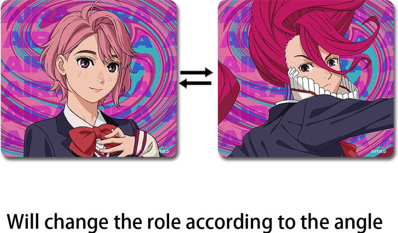 Dan Da Dan | Aira Shiratori | Lenticular Car Decal
