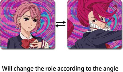 Dan Da Dan | Aira Shiratori | Lenticular Car Decal