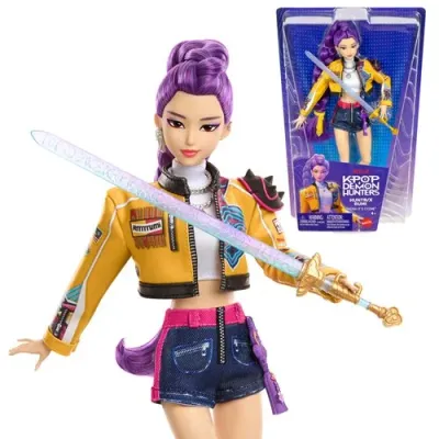 KPop Demon Hunters | Rumi - Huntr/x ''How It's Done'' Attire | Mattel Figurine Doll