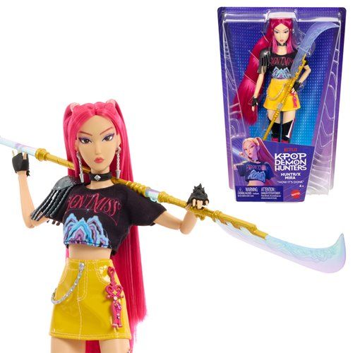 KPop Demon Hunters | Mira - Huntr/x ''How It's Done'' Attire | Mattel Figurine Doll