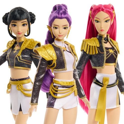 KPop Demon Hunters | Huntr/x Members - ''Golden'' Attire & Song | Mattel Singing Figurine Doll KPop Demon Hunters | Huntr/x Members - ''Golden'' Attire & Song | Mattel Singing Figurine Doll