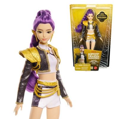 KPop Demon Hunters | Huntr/x Members - ''Golden'' Attire & Song | Mattel Singing Figurine Doll