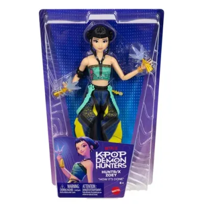 KPop Demon Hunters | Zoey - Huntr/x ''How It's Done'' Attire | Mattel Figurine Doll