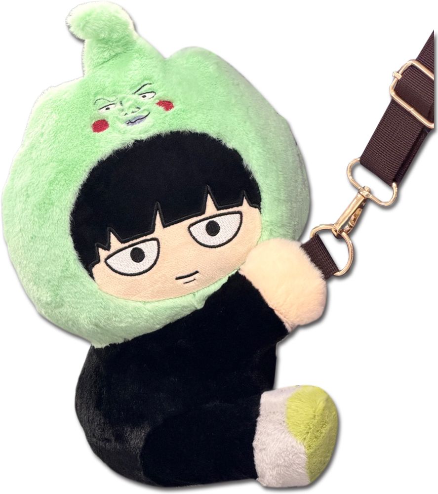 Mob Psycho 100 - S1 | Mob/Shigeo Kageyama (Chibi) - Dimple Cap | 10'' Plush Shoulder Bag